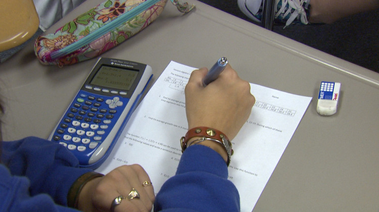 Indiana teachers and schools will be shielded from penalties from last year’s poor statewide standardized test scores. - FILE PHOTO: WFIU/WTIU