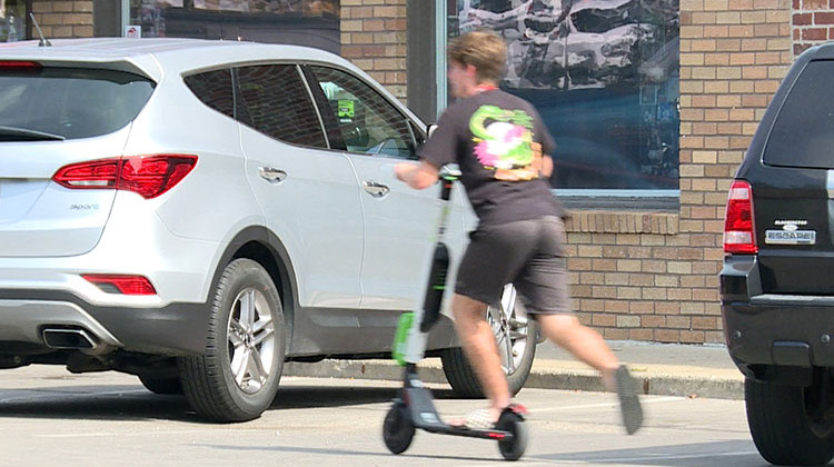 IU Impounds Almost 150 Electric Scooters For Improper Parking