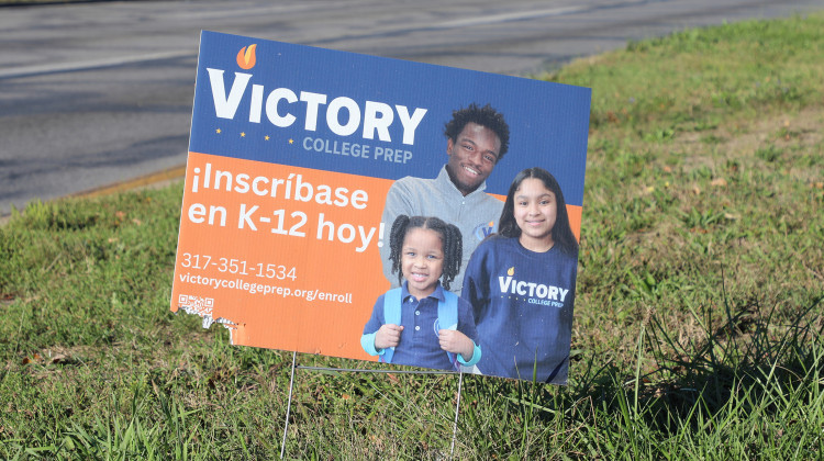 Victory College Prep, one of Indiana’s largest charter schools, will open a new campus for its existing elementary school. - Eric Weddle / WFYI