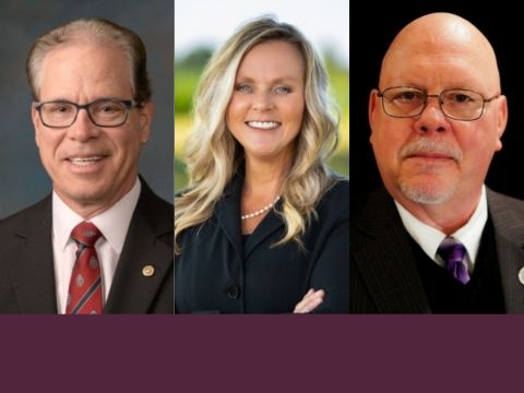 2024 Indiana Governor Candidates: Mike Braun (R), Jennifer McCormick (D) and Donald Rainwater (L)