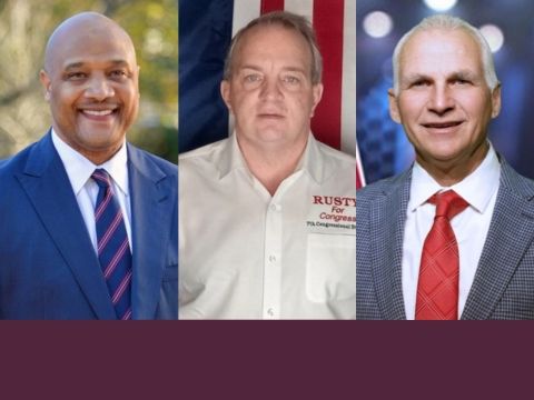 2024 Indiana U.S. House District 7: André Carson (D), Rusty Johnson (L) and John Schmitz (R)