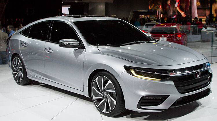 This summer Honda's Greensburg facility began production of the Insight, shown here during its debut at the 2018 North American international Auto Show in Detroit.  - Doug Jaggers/WFYI