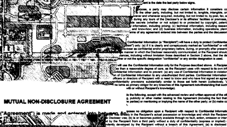 How confidentiality agreements around a proposed data center could impact Indianapolis' development