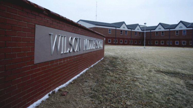 Delaware County plans to convert the former Wilson Middle School into a large county jail. (Samantha Brammer/Ball State Daily News)