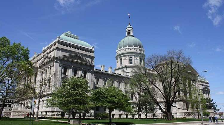 The Indiana Statehouse