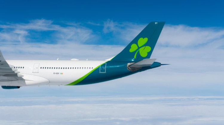 Irish airline Aer Lingus will carry the flights between Indianapolis and Dublin, Ireland. - Courtesy of Indianapolis International Airport