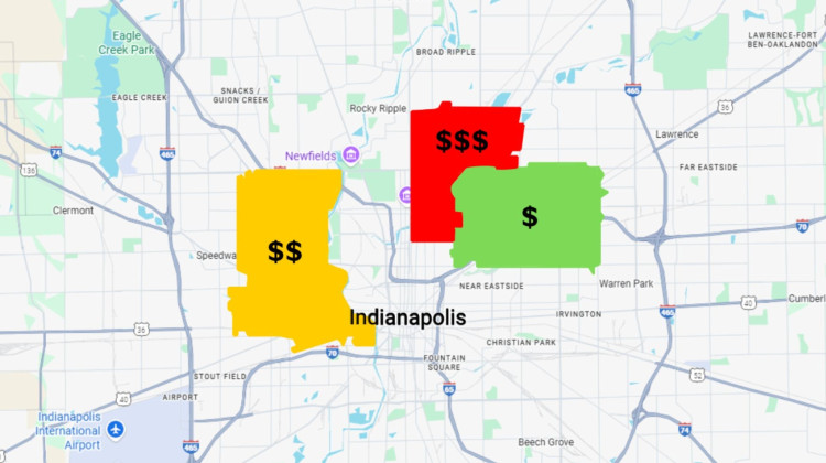 How does your ZIP code impact housing affordability in Indianapolis?