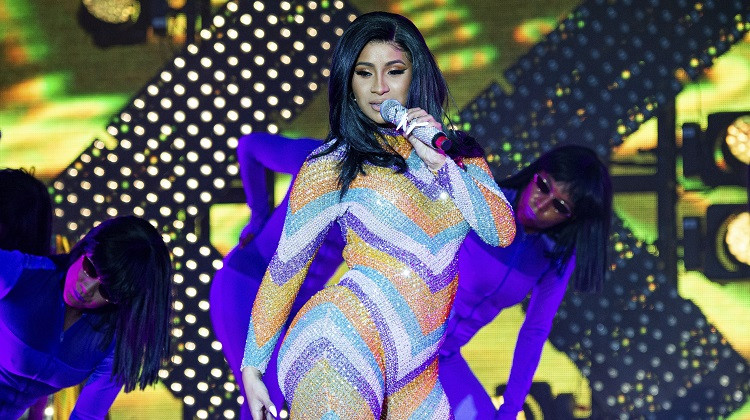 Rapper Cardi B postponed an Indianapolis concert following what police described as an unverified threat to the Grammy-winning artist. - Amy Harris/Invision/AP