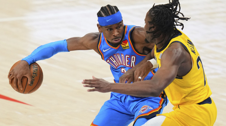 Game 2: Pacers lose to Thunder 107-123 to even NBA Finals