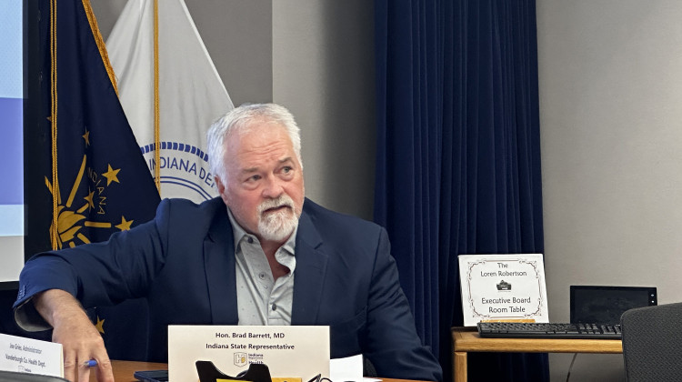 Rep. Brad Barrett (R-Richmond), chair of the task force, said the value of interim study committee hearings has shifted in the past 10 to 15 years, so this year’s final report has “generalized, broad-based” findings. - Abigail Ruhman / IPB News