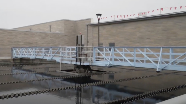 The City of Bloomington Utilities' water treatment plant. The Association of Metropolitan Water Agencies said lawsuits against water utilities shift responsibility from industrial companies that caused PFAS pollution. - Alan Mbathi / IPB News