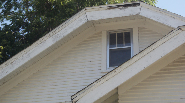 A home with lead paint in Nebraska.  - Photo: NPR Midwest Newsroom