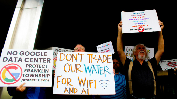 Tech giants are rushing to build data centers in Indiana. Communities are pushing back — and winning