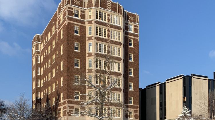 The Drake apartment building. Jill Sheridan WFYI