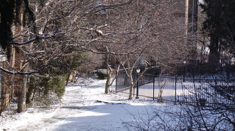 The National Weather Service warns that temperatures could reach as low as negative 20 degrees Fahrenheit. - Farah Yousry/WFYI