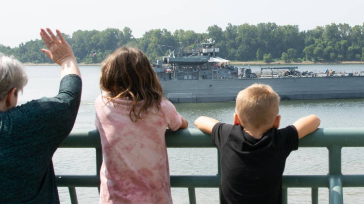 North America's only seaworthy WWII- configured LST is on a fundraising cruise