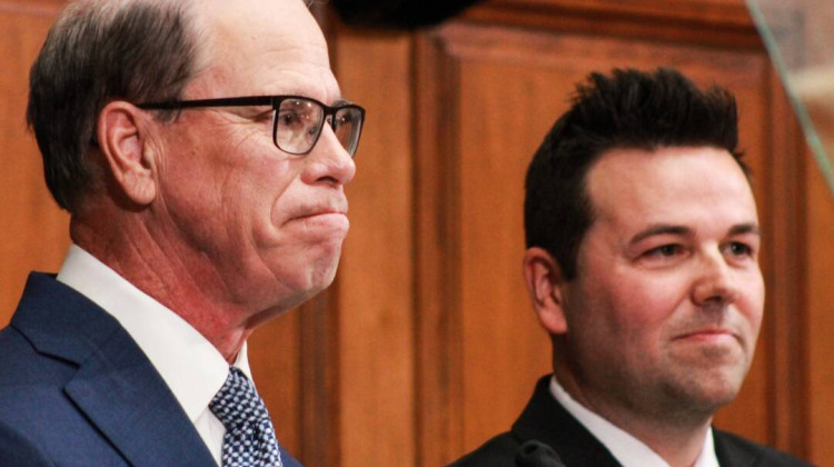 Gov. Mike Braun says he doesn't like Micah Beckwith's comments about Three-Fifths Compromise