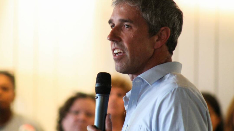 Former presidential candidate Beto O'Rourke visits Indy, urges Hoosiers to fight GOP policies