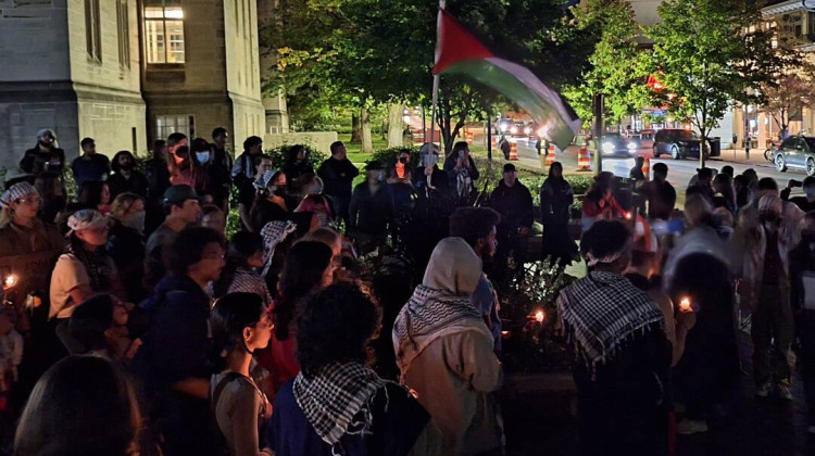 IU suspends Palestine Solidarity Committee, says it's a 'substantial risk' to campus