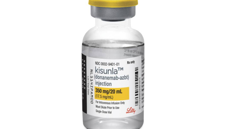 This image provided by Eli Lilly shows the company's new Alzheimer’s drug Kisunla.  The Food and Drug Administration approved Eli Lilly’s Kisunla on Tuesday for mild or early cases of dementia caused by Alzheimer’s. - Eli Lilly and Company / AP Photo