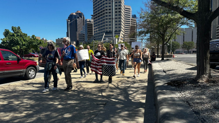 Labor Day demonstrations in Indianapolis protest billionaires and neo-Nazis