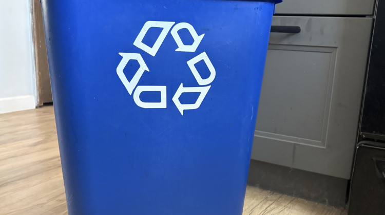 Marion County residents will receive recycling bins before the program starts in 2028.  - Jill Sheridan / WFYI