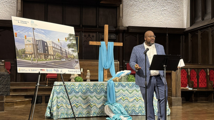 Indianapolis complex will have 57 affordable apartments. It took 14 years to get off the ground