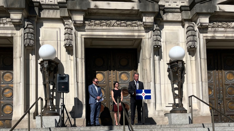 City leaders announced plans to renovate Old City Hall in 2023.  - Jill Sheridan / WFYI