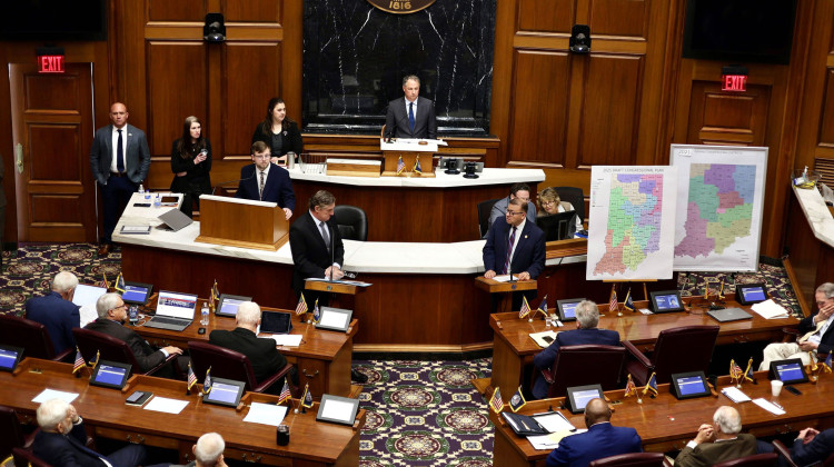 A national Republican group designed Indiana's proposed redistricting map