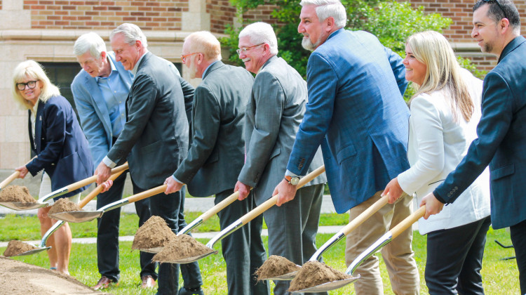 Leaders break ground on co-location for schools serving blind and visually impaired, deaf students