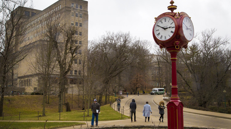 Indiana University is one of the colleges waiving application fees during National College Application Week, ending Sept. 27. - Peter Balonon-Rosen / IPB News