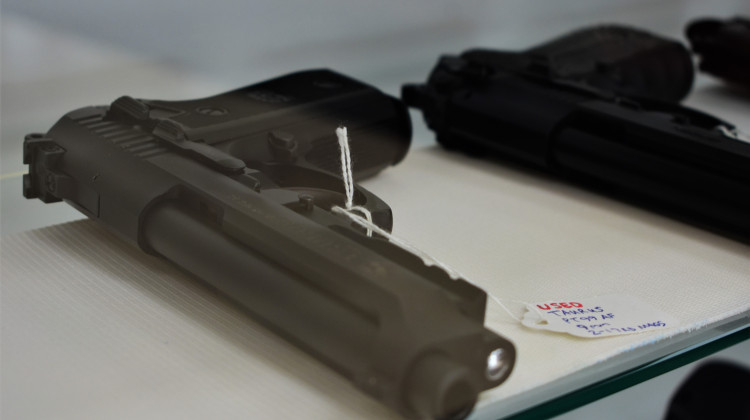 Republican state lawmakers passed a law in 2024 that bans local governments from suing gun manufacturers or sellers, even if they do something illegal. - FILE PHOTO: Justin Hicks / IPB News