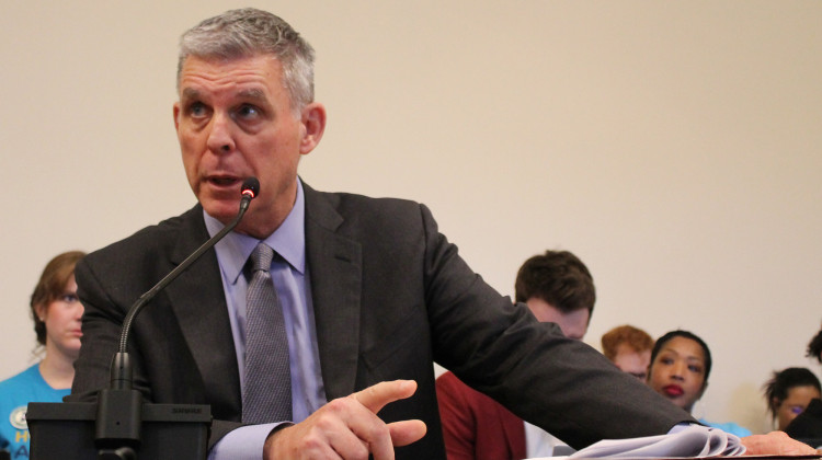 Tim Kennedy serves as general counsel for the Indiana Hospital Association, which is neutral on the legislation. He said a lot of federal laws already regulate these issues, and the state may not have the time and resources to regulate the space in the same way. - Abigail Ruhman / IPB News