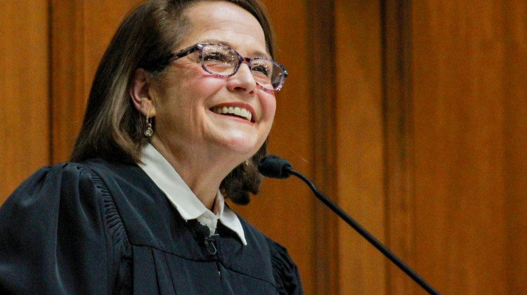 Indiana Supreme Court Chief Justice Loretta Rush will seek a third term leading the state's high court. - Brandon Smith / IPB News