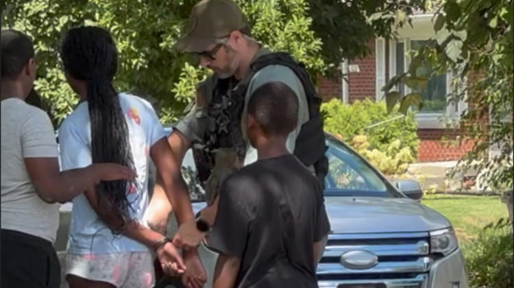 A 13-year old girl was handcuffed by a sheriff's deputy in Irvington. Her mother wants answers