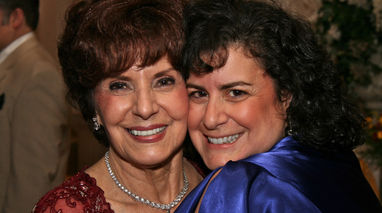 Rosanne Corcoran (right) had to provide all of the hands-on care her mother Rose Carfagno (left) needed when she developed dementia. Corcoran is one of nearly 7 million people in the U.S. who care for loved ones living Alzheimer's and other dementia diseases. - Courtesy of Kevin Corcoran