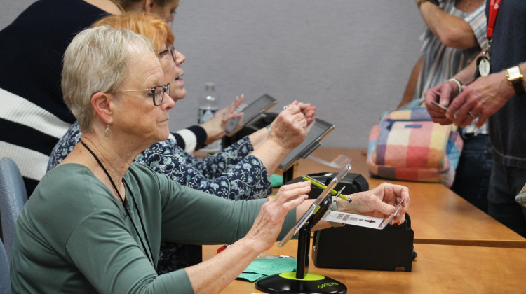 What’s it like to volunteer as a poll worker for an election in Indiana?