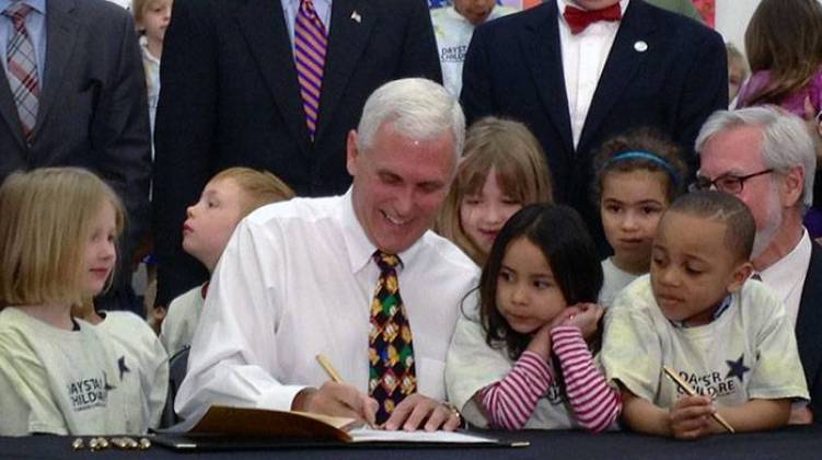 Pence Signs Pre-K Bill