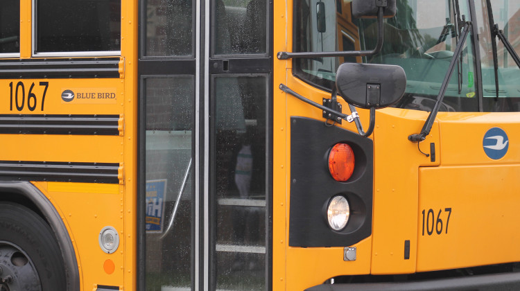 Some Indiana school districts will receive federal funding from the EPA to replace diesel school buses with electric buses. - Lauren Chapman / IPB News