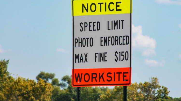 The Indiana Department of Transportation first deployed speed cameras in August 2024. - Brandon Smith / IPB News