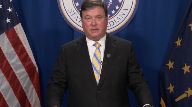 Attorney General Todd Rokita said the training to combat antisemitism is meant to address "yet another dangerous scourge on our society." - Screenshot of Facebook livestream