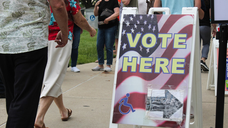 Indiana's 2024 general election voter registration deadline is Monday, Oct. 7. - Lauren Chapman / IPB News