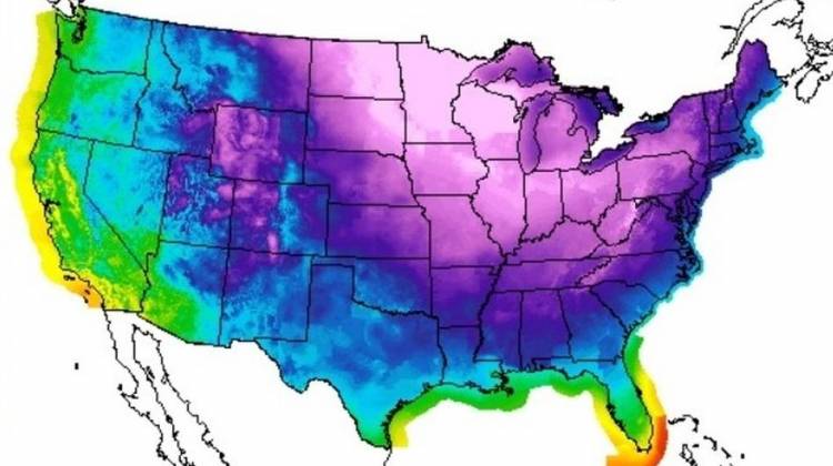 Nation's Turning Blue As Temperatures Continue To Plunge