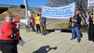 Indianapolis rally protests ICE arrest of two Honduran men captured on video