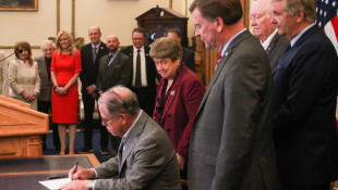 Gov. Mike Braun signs first bill into law, creates online portal for farmers