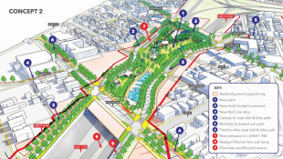 New proposal imagines major changes for southern split of I-70 and I-65