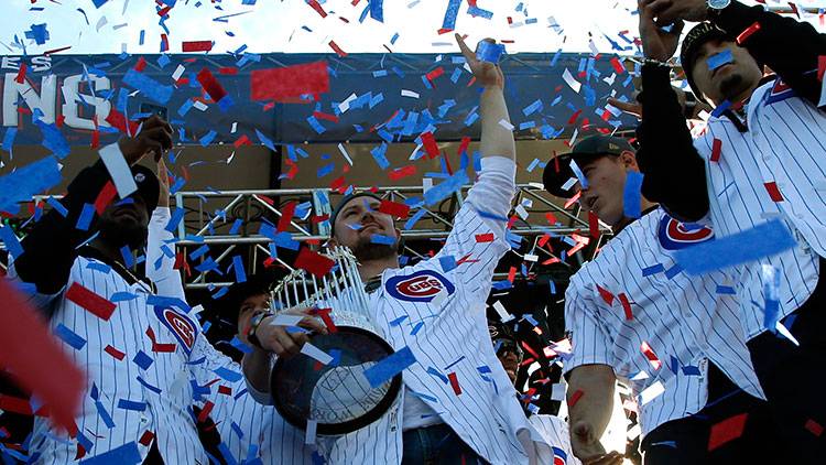2016 Chicago Cubs World Series Trophy