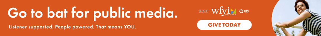 Go to bat for public media. Listener supported. People powered. That means you. Give today.