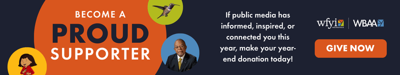 Become a proud supporter. If public media has informed, inspired or connected you this year, make your year-end donation today!