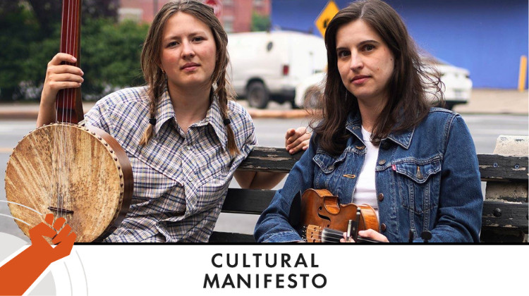 Stephanie Coleman and Nora Brown The past and present of the Indiana Fiddlers’ Gathering